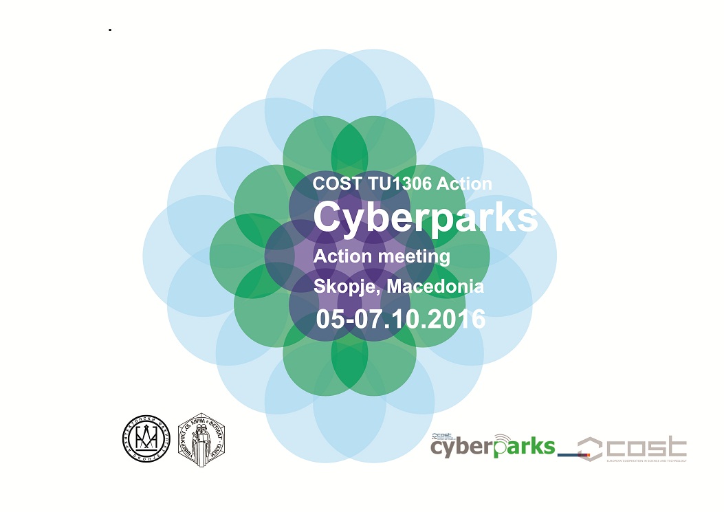 POSTER-Cyberparks Skopje meeting