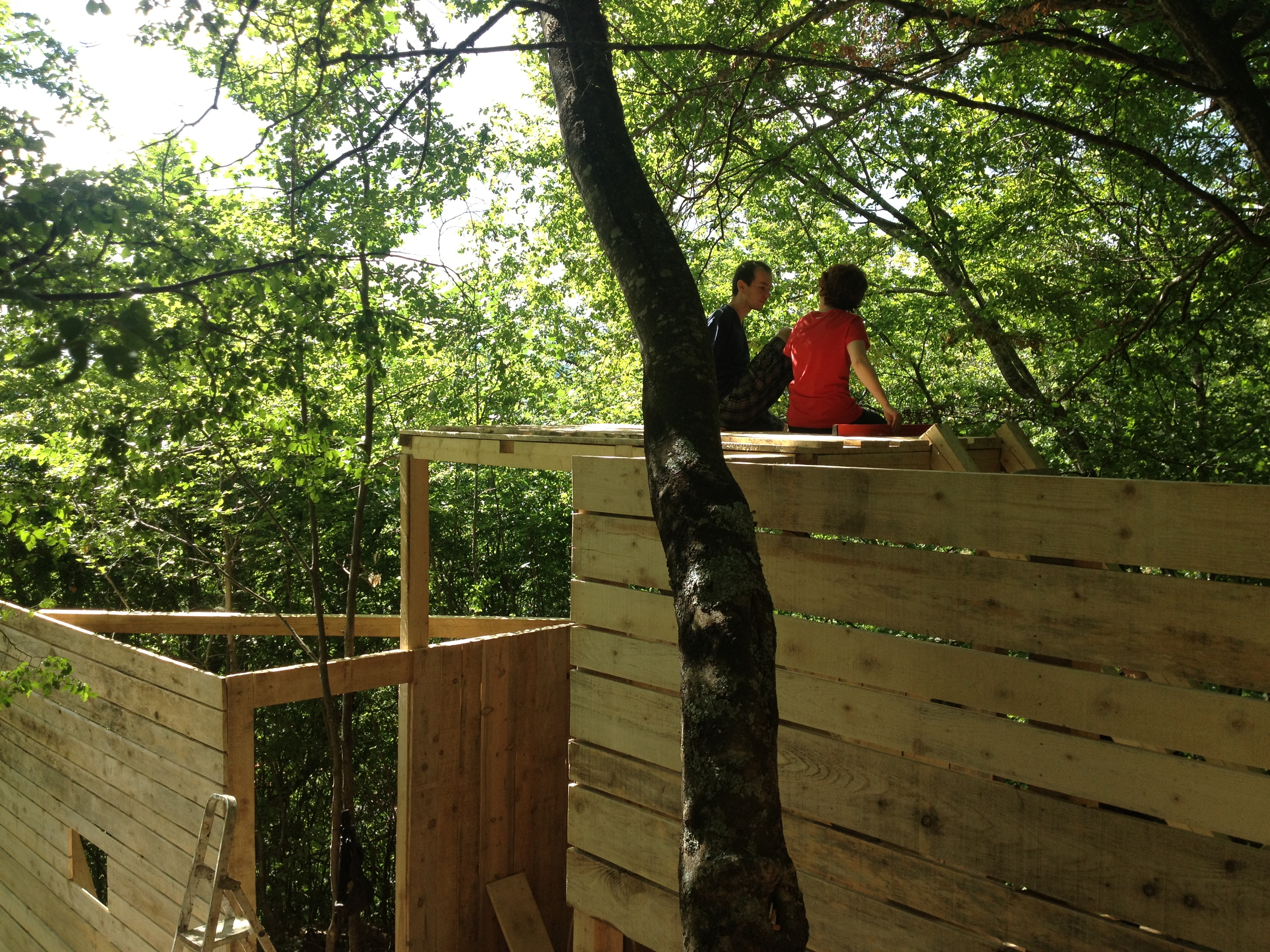Chapel for Nature small architecture for togetherness designed and built for the occasion of the Summer School of 2014